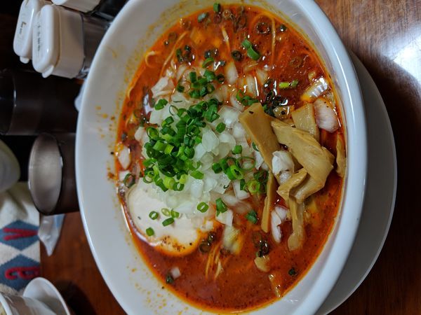 「辛味噌ラーメン　辛さ３（辛口）」@寛～くつろぎ～の写真