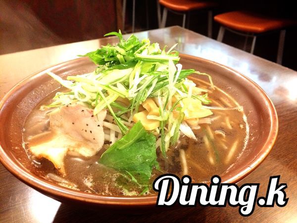 「煮干しラーメン(ブラック)￥680(ランチ価格)」@Dining Kの写真