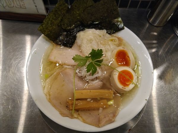 「特製潮そば」@どストライク軒 総本店の写真