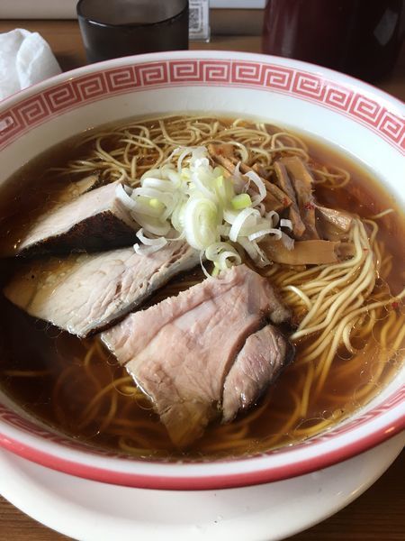 「中華そば 大盛り」@麺切り 白流の写真