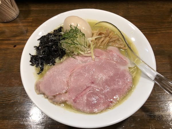 「牡蠣塩らぁ麺」@Soupmenの写真