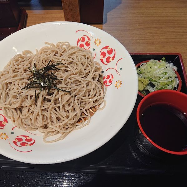 「ざるそば350円」@あずみの写真