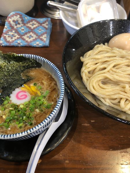 「濃厚つけ麺味玉 大盛り(930円)」@博多ラーメン とんこつ家の写真
