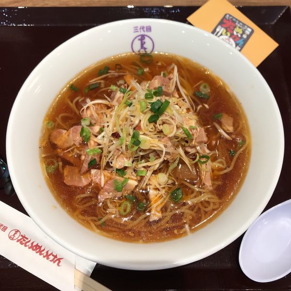 「ピリ辛 冷やしラーメン」@洋食や 三代目 たいめいけん ラゾーナ川崎プラザ店の写真