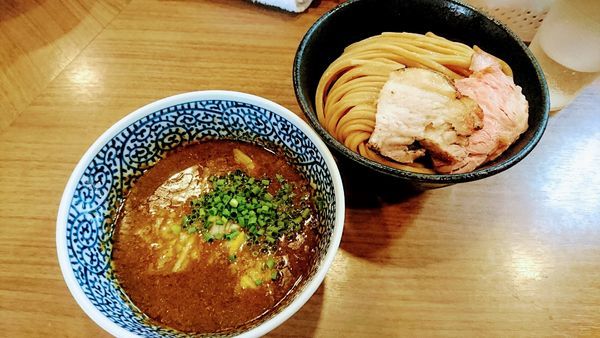 「極濃煮干しつけ麺(中)」@煮干しつけ麺 宮元の写真