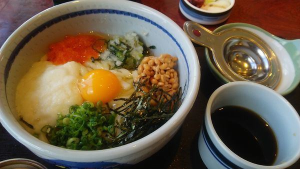 「ねばとろうどん 790円（税抜）」@華屋与兵衛 江北店の写真