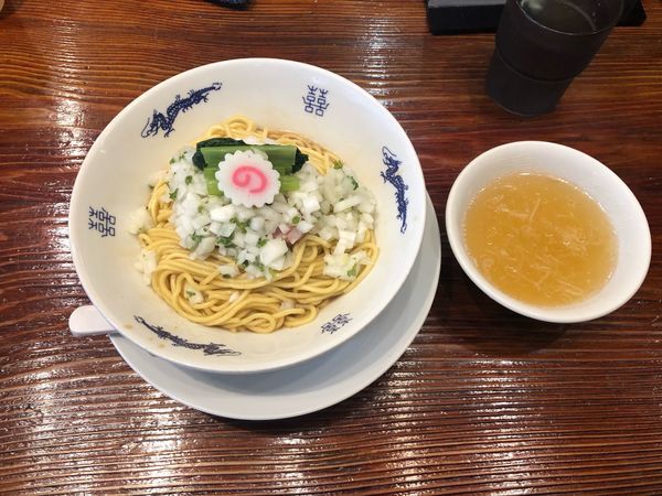 「限定 油そば スープ付 850円」@中華蕎麦にし乃の写真