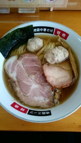 「阿波家中華そば   900円」@地鶏中華そば 祥秀の写真