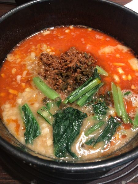 「汁有担担麺（900円）」@想吃担担面 ユニモール店の写真