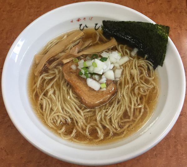 「中華そば650円」@中華そば ひびきの写真
