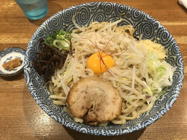 「まぜそば」@麺恋処 爆龍の写真