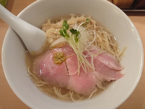 「塩中華そば」@中華そば 流川の写真