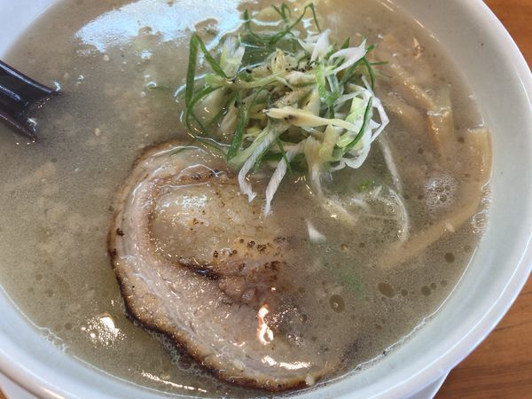 「わさび塩ラーメン700円ｸｰﾎﾟﾝ100円引き」@麺屋 朋の写真