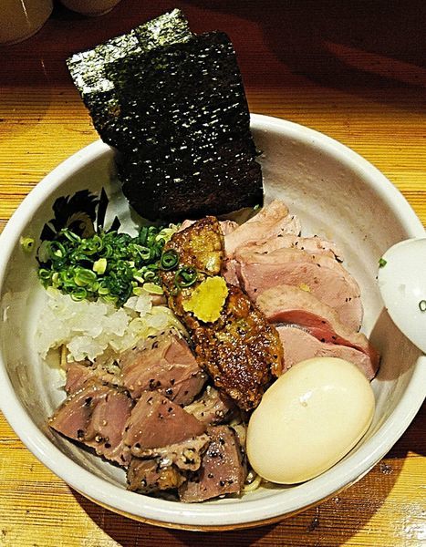 「特製フォアグラ油そば 1150円」@満鶏軒の写真