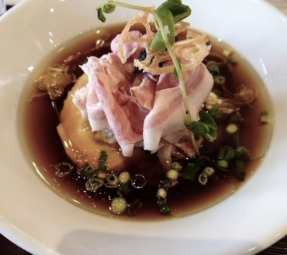 「鶏と水 醤油」@つくばらーめん 鬼者語 -オニモノガタリ-の写真