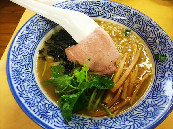 「濃い冷やし煮干しそば」@中華そば よしかわの写真