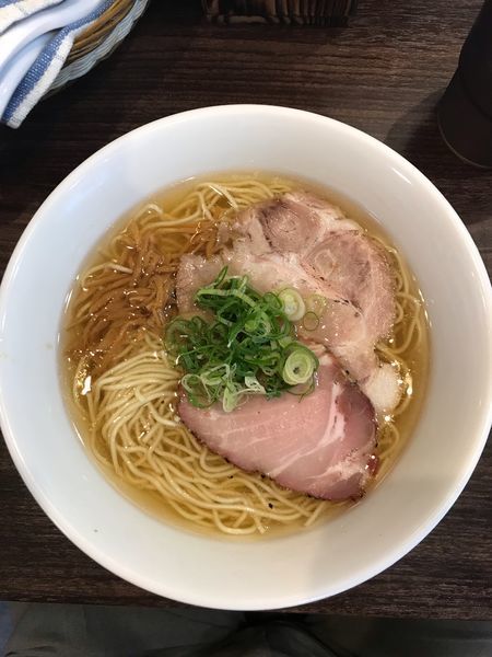 「塩ラーメン 680円」@かしわぎの写真