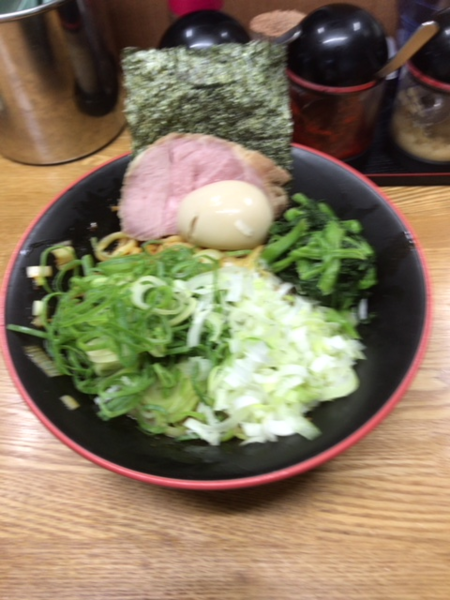 「辛まぜそば」@麺家 紫極の写真