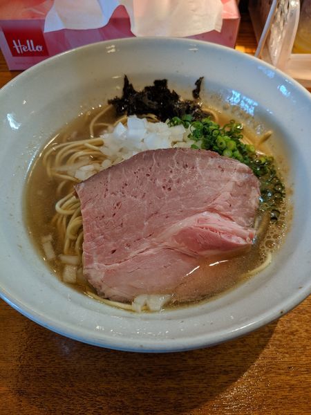 「煮干しそば（塩）」@麺屋 烈の写真