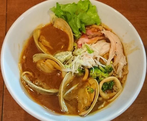 「【限定】ホンビノスのカレー ￥800」@自家製麺ラーメンKの写真