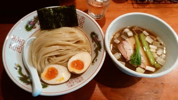 「濃厚昆布水の淡麗つけ麺(醤油)¥1000-大人の味玉¥120」@麺処 ほん田の写真