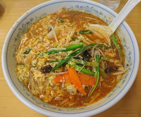 「旨辛菜麺１玉(572円)」@ぎょうざの満洲 北浦和西口店の写真