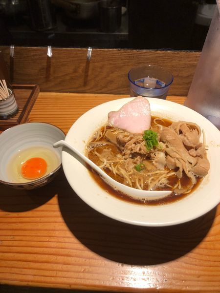 「悪い子＋ご飯＋生卵」@麺処 篠はらの写真