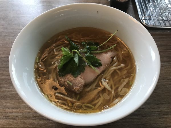 「三位一体(アサリ×渡り蟹×煮干し)」@中華そば 和渦 TOKYOの写真