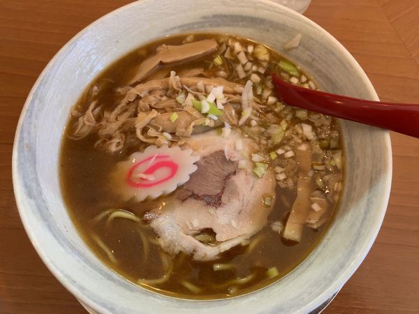 「煮干しらーめん650円」@栄昇らーめんの写真