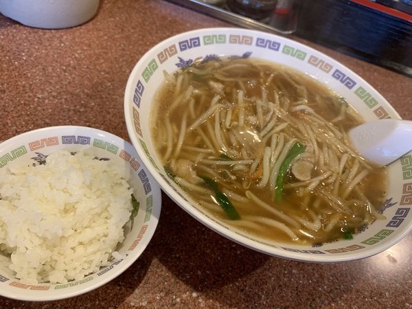 「もやしラーメン」@ラーメン王の写真