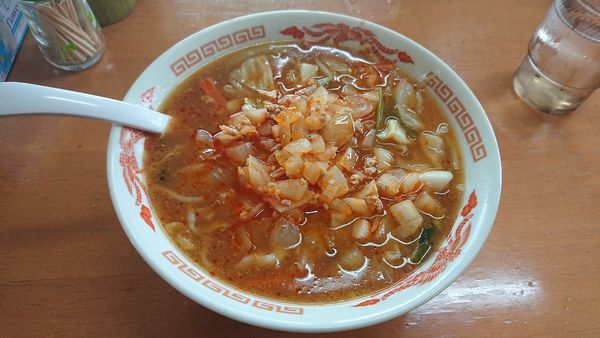 「みそタンタンメン700円」@はらだの写真