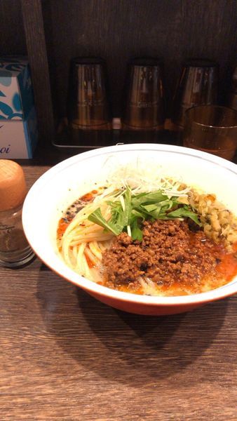 「冷やし坦々麺（限定B）880円」@麺処 景虎 戸塚安行店の写真