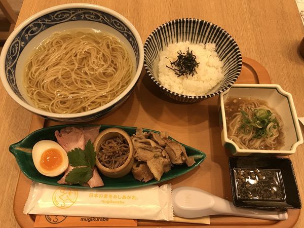 「寿製麺よしかわ〜山椒の中華そば ¥1000」@むぎくらべの写真