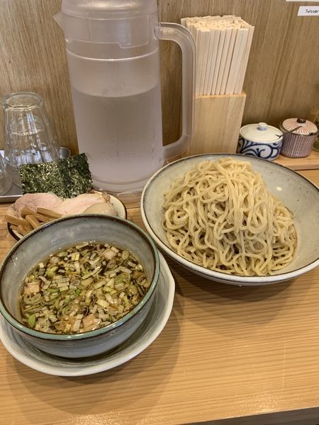 「つけそば(大盛):920円」@中華そば 笑歩の写真