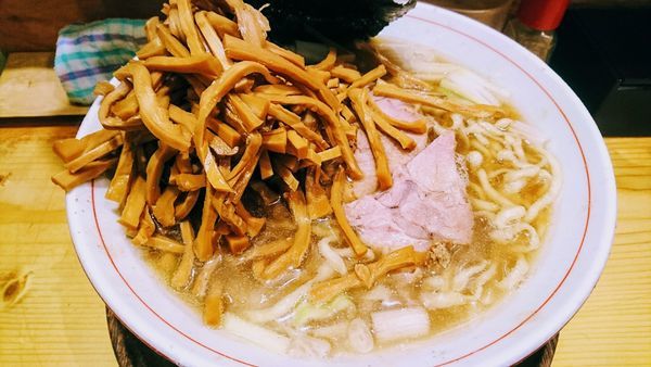 「中華そば(小)＋メンマ」@中華そば 葉山の写真