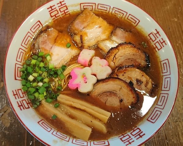 「【限定】和歌山風とんこつらーめん＋チャーシュー＝￥1020」@麺屋たつみ 喜心 狭山店の写真