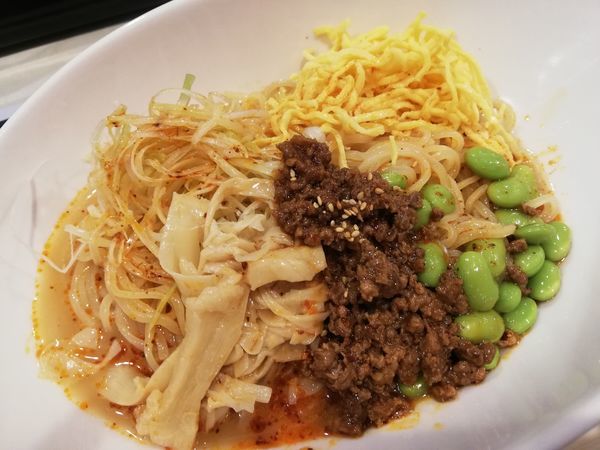 「冷やし担々麺　小辛」@四川担々麺いぶし銀の写真