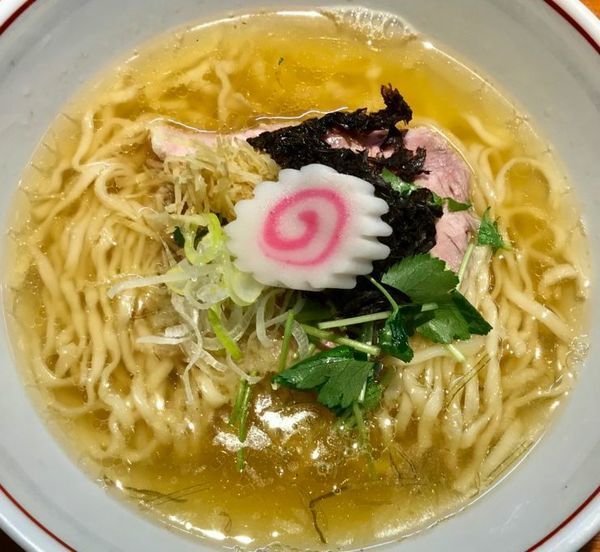 「生姜中華そば¥750」@㐂九八 ～garage～の写真