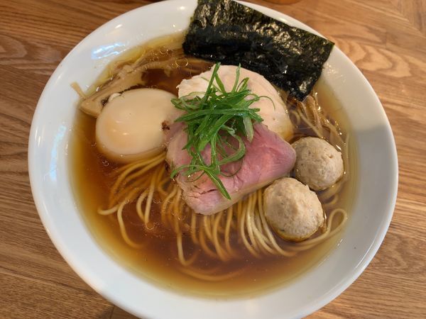 「特製地鶏醤油950円」@自家製麺 純の写真