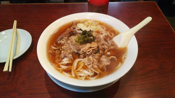 「牛肉麺」@台湾料理 台湾の写真