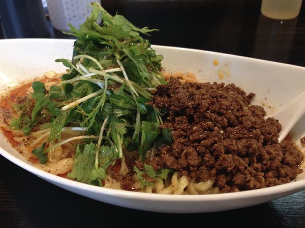 「汁なし」@四川担担麺 阿吽 浅草店の写真