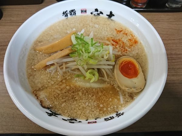 「背脂醤油(750円)」@背脂らーめん宮本 志木店の写真