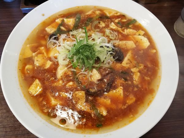 「麻婆麺」@麺屋 愛心 河渡本店の写真