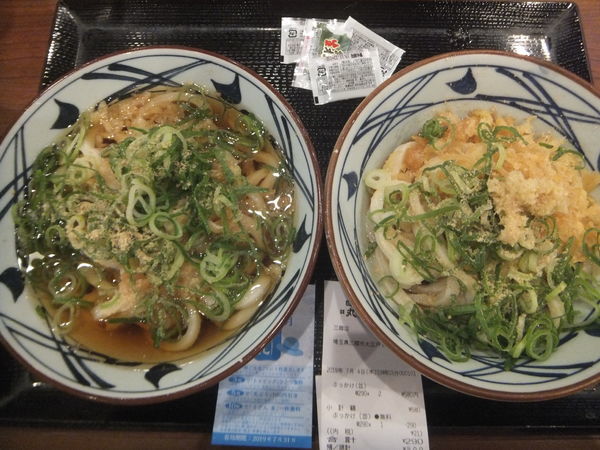 「ぶっかけ並290円(納涼祭にて2杯目無料)」@丸亀製麺 三郷店の写真