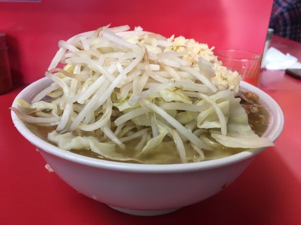 「小豚ラーメン」@ラーメン二郎 千住大橋駅前店の写真