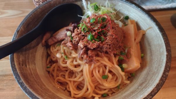 「秋刀魚まぜそば」@魚骨ラーメン 鈴木さんの写真