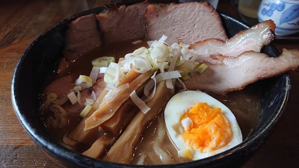 「チャーシュー中華そば」@麺 池谷精肉店の写真