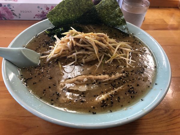 「ネギ味噌ラーメン中」@ラーメンショップ 足利50号店の写真