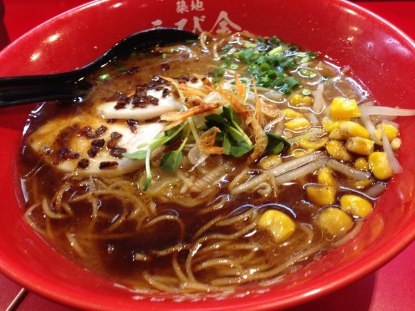 「札幌みそ海老そば」@海老そば専門店 築地 えび金の写真