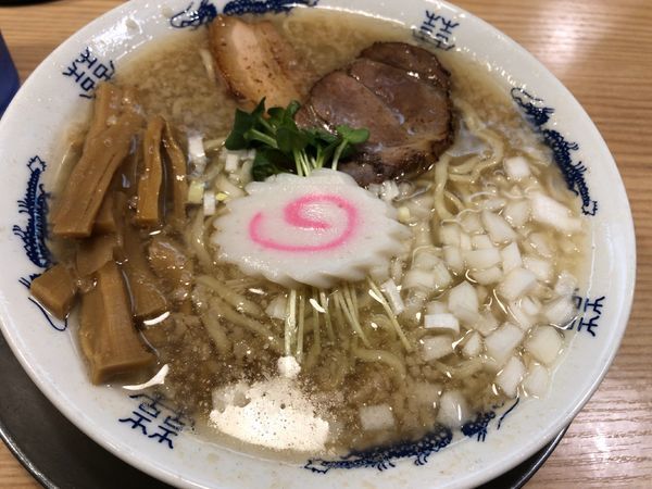 「アブラ煮干しそば」@煮干そば 流。の写真